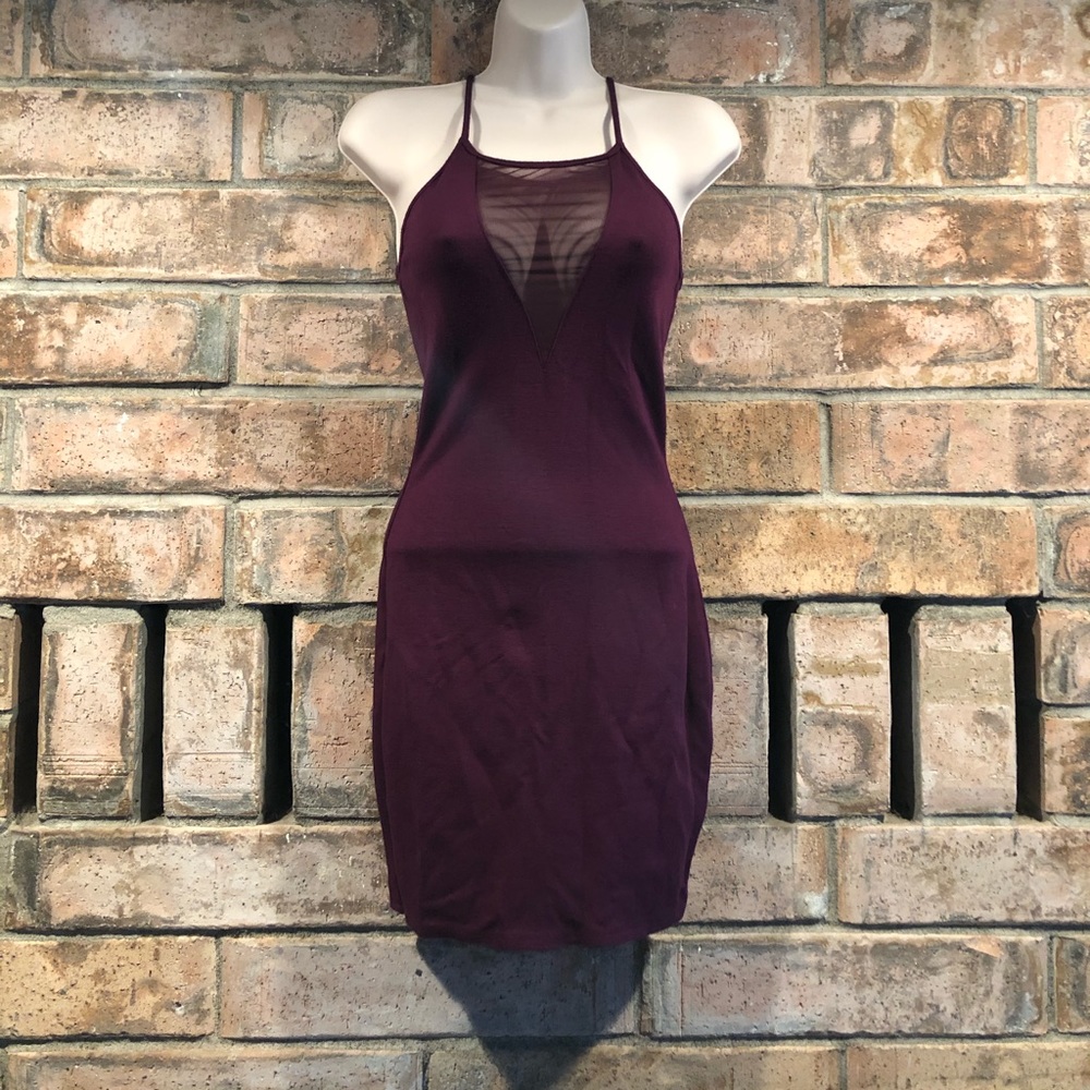 Charlotte Russe Mulberry Strappy Dress, XS